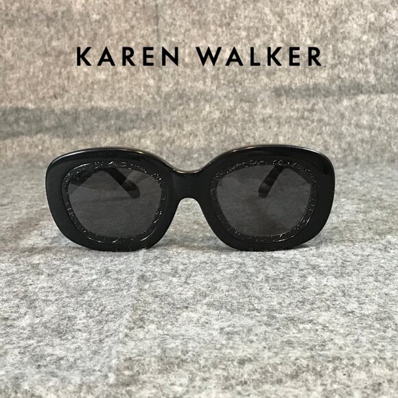 Karen Walker 1301514 Vintage Underground Filigree Sunglasses Hand Made - Picture 1 of 14